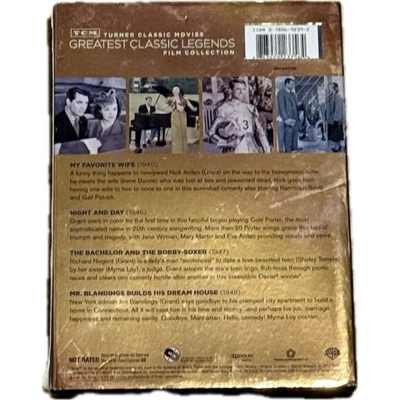 Silver Screen Icons: Cary Grant
(DVD, 2012, 4-Disc Set) - Picture 2 of 2